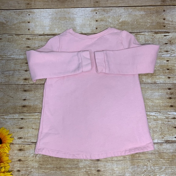 Girls pink sweatshirt by Carter’s. Size 7 - Picture 5 of 7